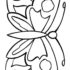 Картинка раскраски 9 - Раскраска Бабочка.