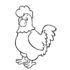 Картинка раскраски 5 - Раскраска Курица то не курица.
