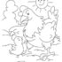 Картинка раскраски 9 - Раскраска Курица то не курица.