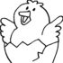 Картинка раскраски 11 - Раскраска Курица то не курица.