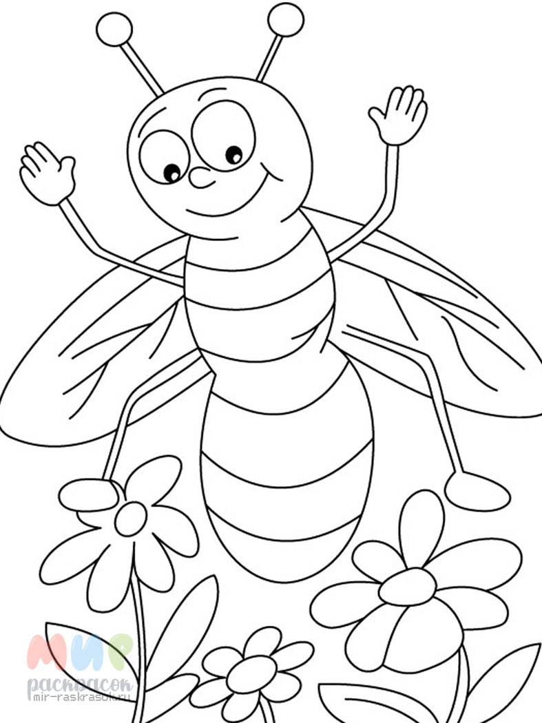 Картинки с пчелами: распечатать или скачать бесплатно | апекс124.рф