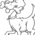 Картинка раскраски 8 - Раскраска Собака человеку друг.